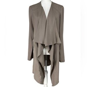 ELIANE ROSE / Taupe Tan Long WrapLight Jacket / Medium